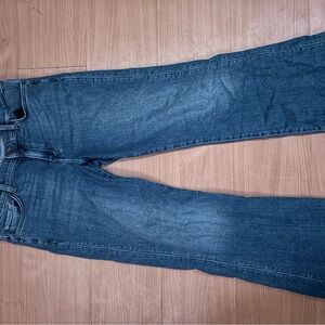 7 For All Mankind Blue Boot Cut Jeans